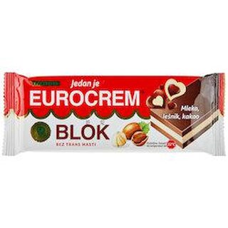 Eurocrem Tafelschokolade Block 90gr Takovo (44)
