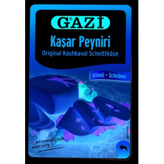 Gazi Kashkaval Dilim 45% in Scheiben 125gr