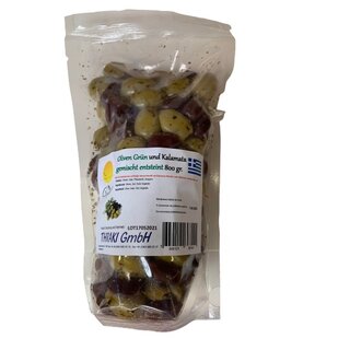 Thraki Oliven gemischt Kalamata und Grne 800gr (10)