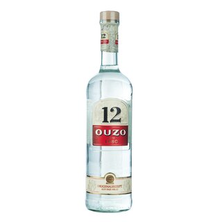 OUZO 12 Vol, 40 % 70cl. (12/k)