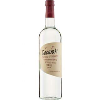 Tsipouro Dekaraki Muskat 40% vol. 700ml (6)