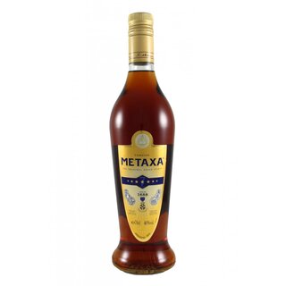 METAXA 7 Stern, 40 % Vol, 70cl (12)