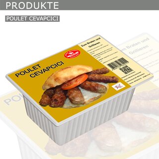 Krasniqi Poulet Cevapcici 800gr (12)