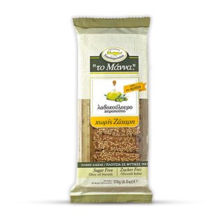 To Manna Biscuit Olivenöl zuckerfrei 170gr