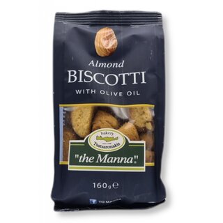 To Manna Biscotti Mandeln 160gr