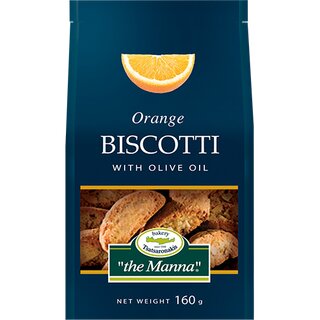 To Manna Biscotti Orangen 160gr