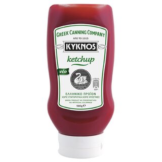 Kyknos Hot Ketchup Pet 560gr (12)