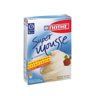Giotis Super Mousse Vanilia 164gr