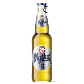 Mythos Ice Bier 330ml 4,4% Vol. im Glas