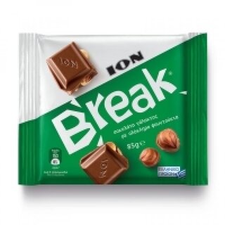 ION Break Milchschokolade mit Haselnuss 85gr (12)