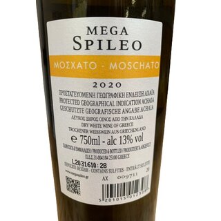 Mega Spileo Moscato weisswein 75cl. (6)