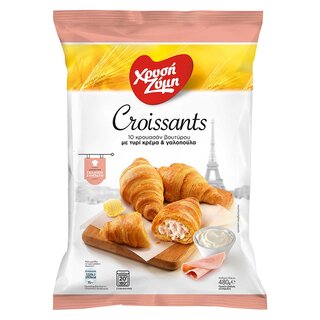 Xrisi Zimi Croissant mit Frischk�se und Truthahn 480gr -...