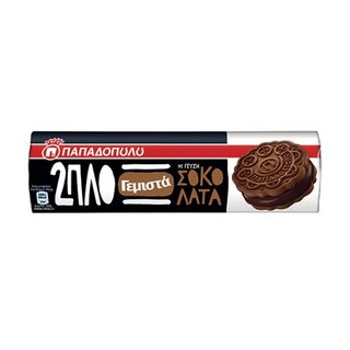 Papadopoulos Biscotello Gemista - doppelt Schokolade 230gr (12)