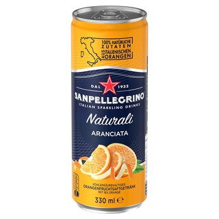 San Pellegrino - Aranciata Lattina 330ml (24)