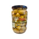 Regina - grne Oliven mit Knoblauch 720gr