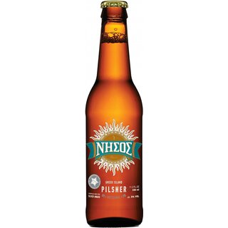 Nisos Pilsner 5% Alk. (Glas) 330ml