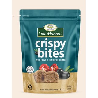 To Manna Crispy Olivenl/Tomate 110gr