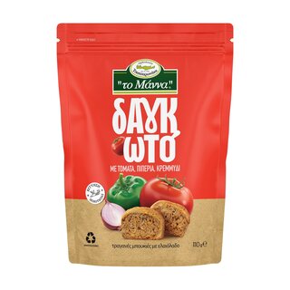 To Manna Crispy (Tomaten, Zwiebel, Pfeffer) 110gr